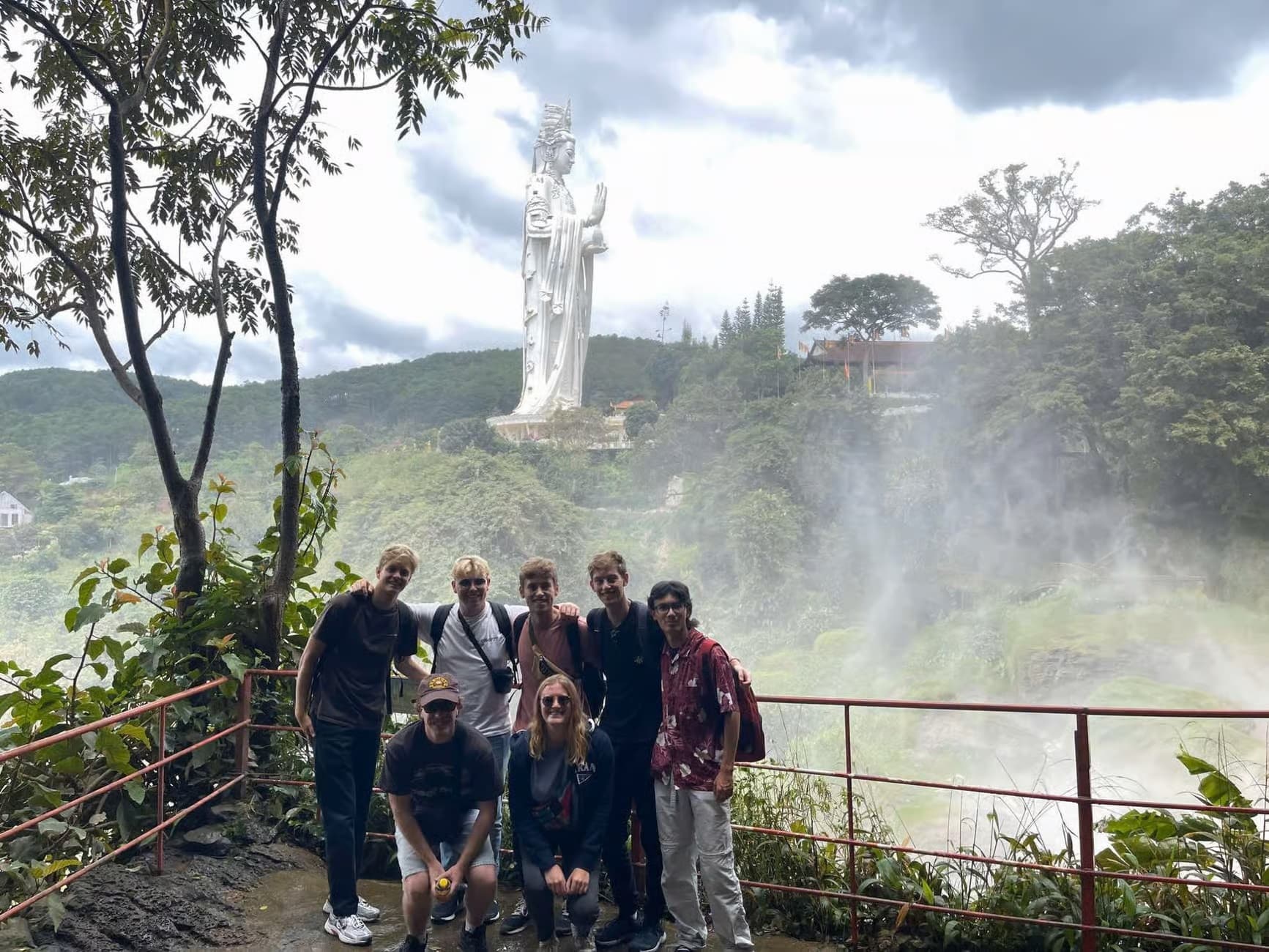 Pongour waterfall on the 3 Waterfalls & Countryside tour from Da Lat